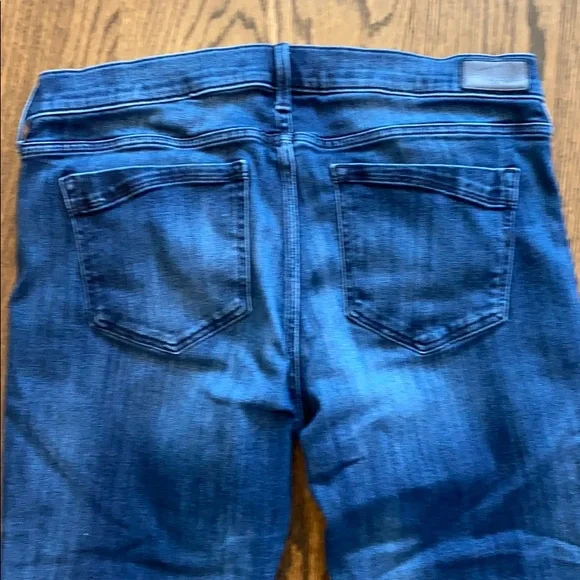 Express Cropped Skinny Mid rise Jeans Sz 14 - Picture 5 of 7